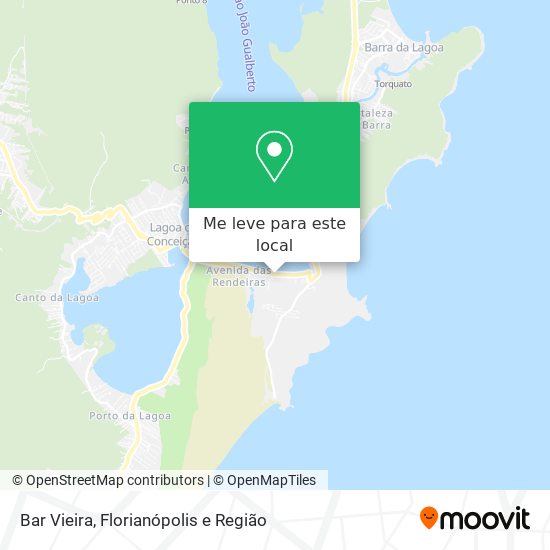 Bar Vieira mapa