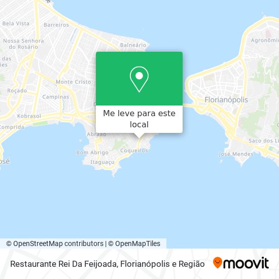 Restaurante Rei Da Feijoada mapa