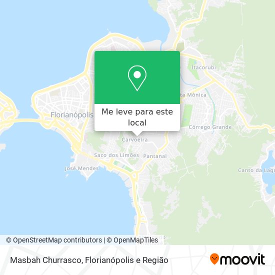 Masbah Churrasco mapa