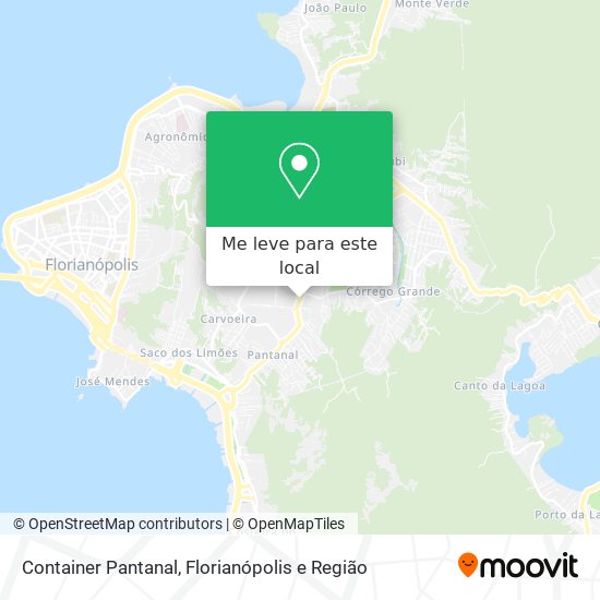 Container Pantanal mapa
