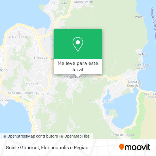 Guinle Gourmet mapa