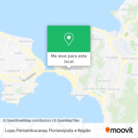 Lojas Pernambucanas mapa