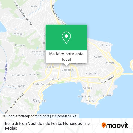 Bella di Fiori Vestidos de Festa mapa