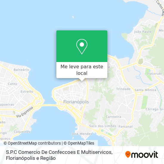 S.P.C Comercio De Confeccoes E Multiservicos mapa