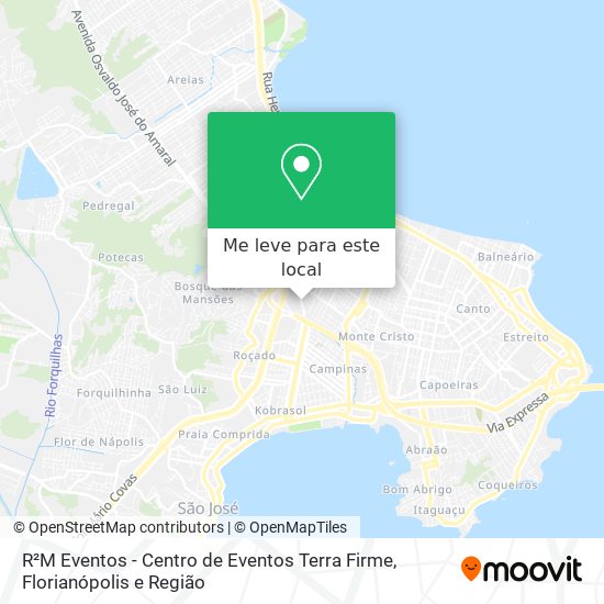 R²M Eventos - Centro de Eventos Terra Firme mapa