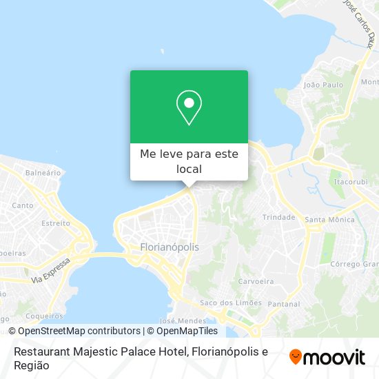 Restaurant Majestic Palace Hotel mapa