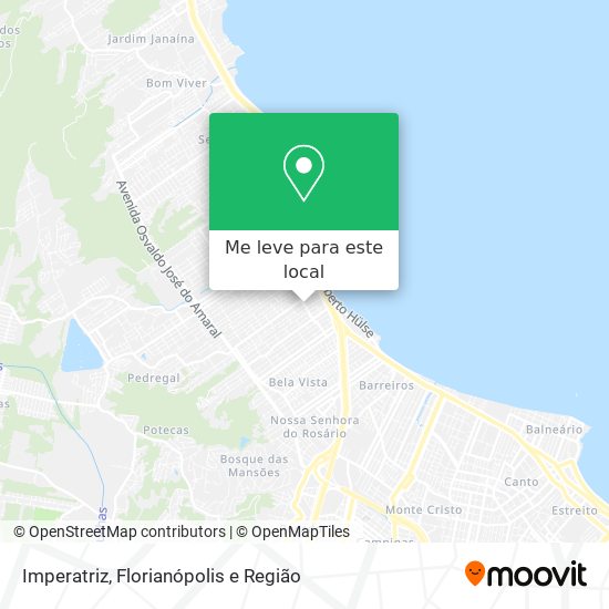 Imperatriz mapa