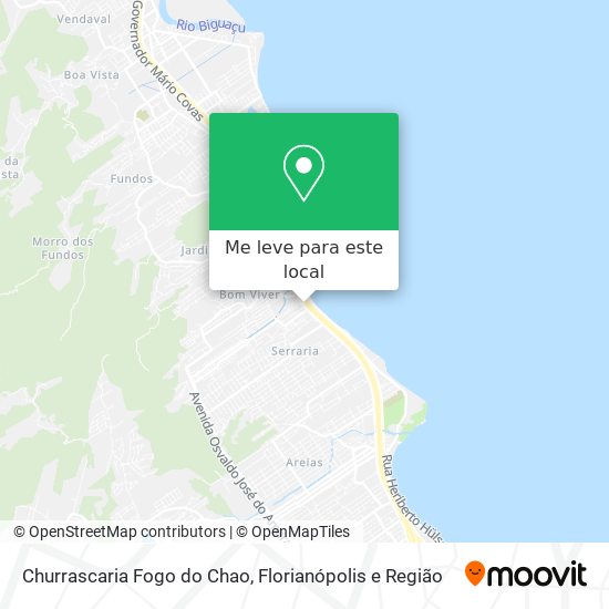 Churrascaria Fogo do Chao mapa