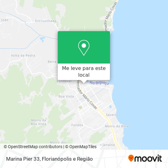 Marina Pier 33 mapa