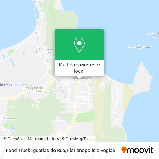 Food Truck Iguarias de Rua mapa
