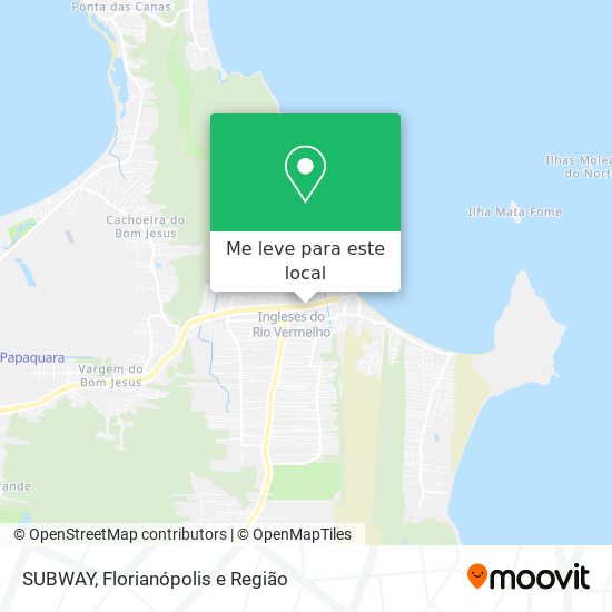 SUBWAY mapa