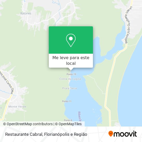 Restaurante Cabral mapa