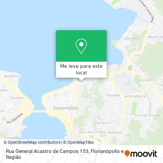 Rua General Acastro de Campos 153 mapa