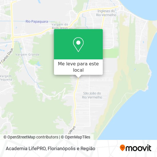 Academia LifePRO mapa