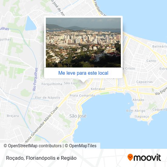 Roçado mapa