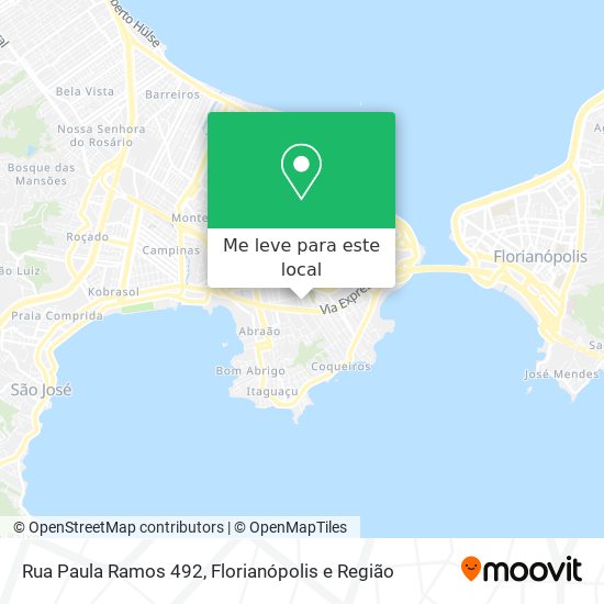 Rua Paula Ramos 492 mapa