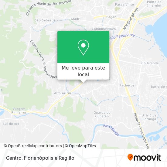 Centro mapa
