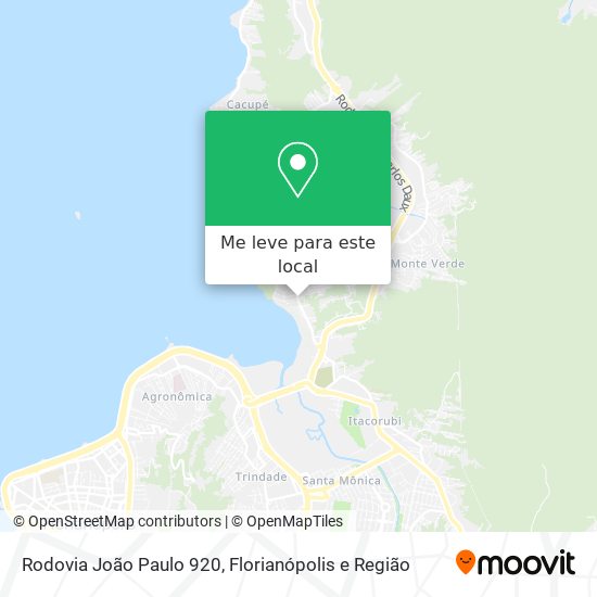 Rodovia João Paulo 920 mapa
