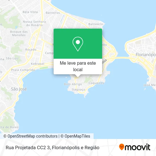 Rua Projetada CC2 3 mapa
