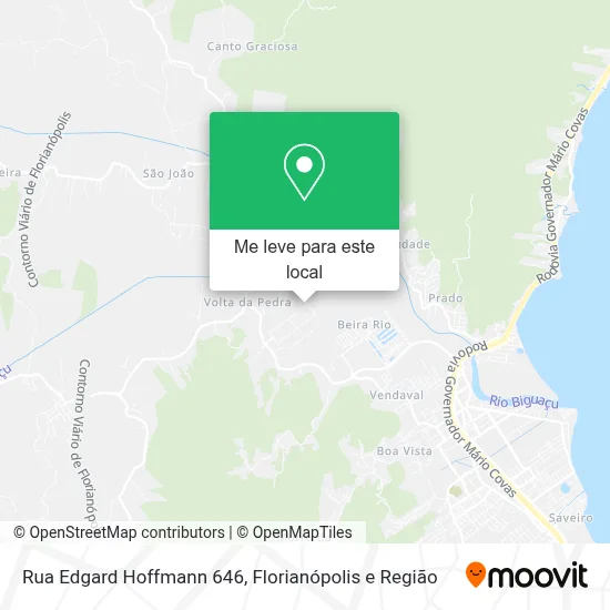 Rua Edgard Hoffmann 646 mapa