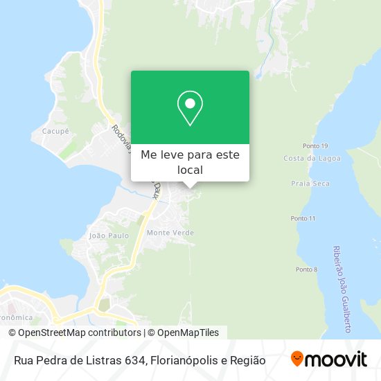 Rua Pedra de Listras 634 mapa
