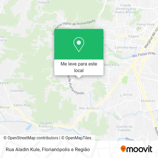 Rua Aladin Kule mapa
