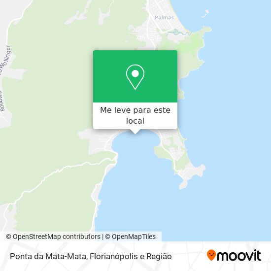 Ponta da Mata-Mata mapa