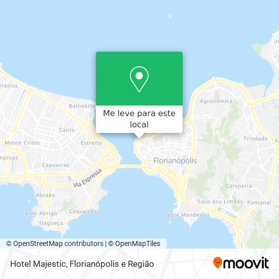 Hotel Majestic mapa