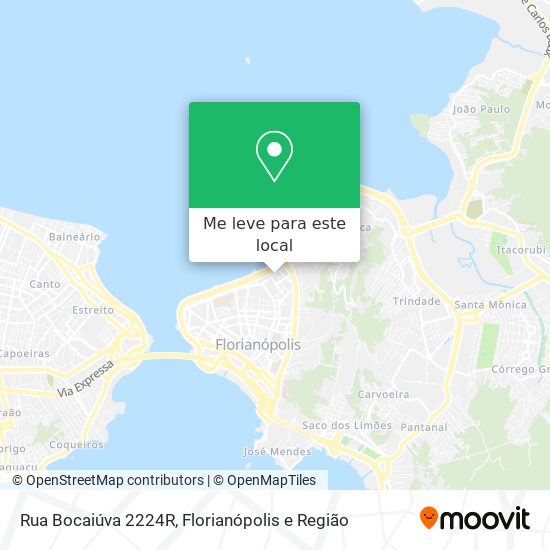 Rua Bocaiúva 2224R mapa