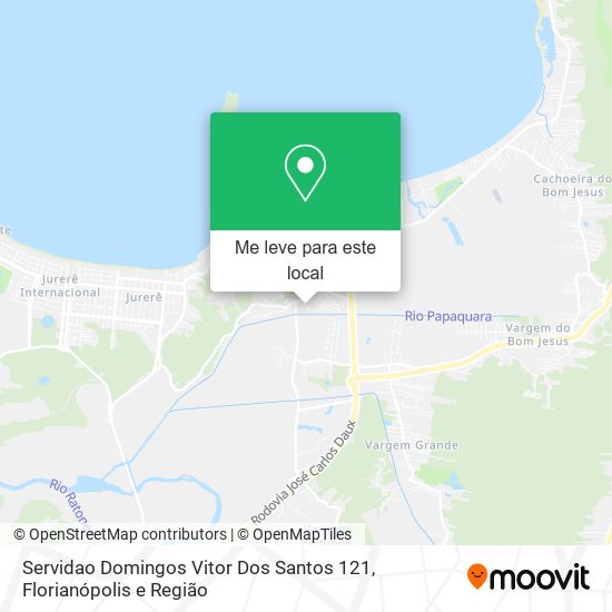 Servidao Domingos Vitor Dos Santos 121 mapa