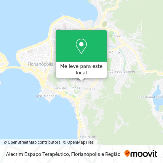 Alecrim Espaço Terapêutico mapa