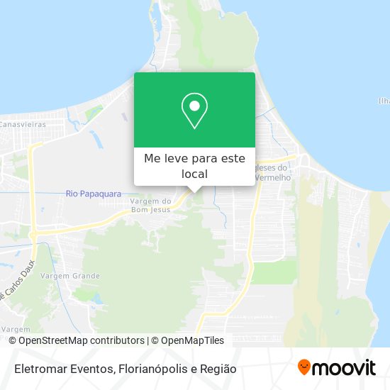 Eletromar Eventos mapa