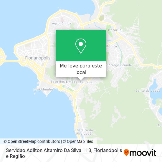 Servidao Adilton Altamiro Da Silva 113 mapa
