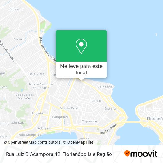 Rua Luiz D Acampora 42 mapa