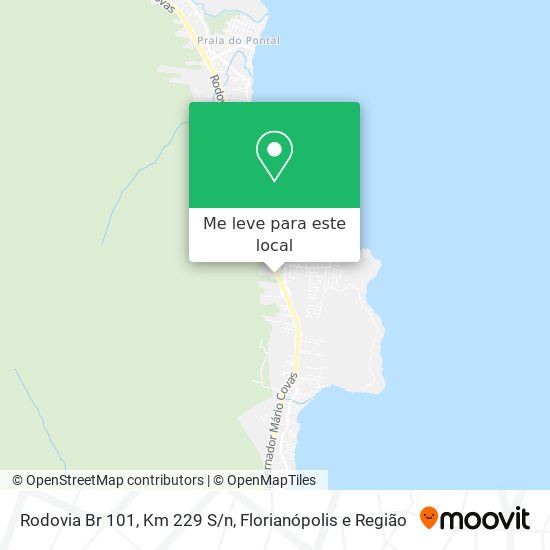 Rodovia Br 101, Km 229 S/n mapa