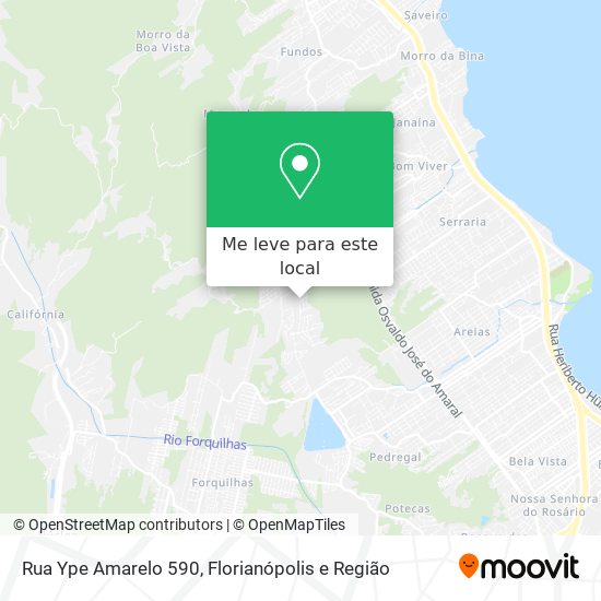 Rua Ype Amarelo 590 mapa