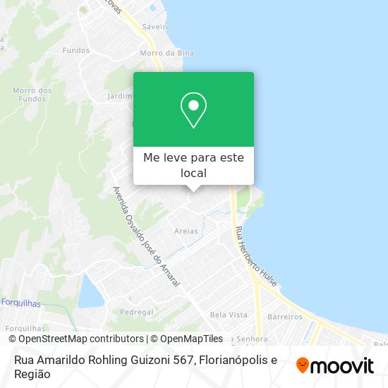 Rua Amarildo Rohling Guizoni 567 mapa