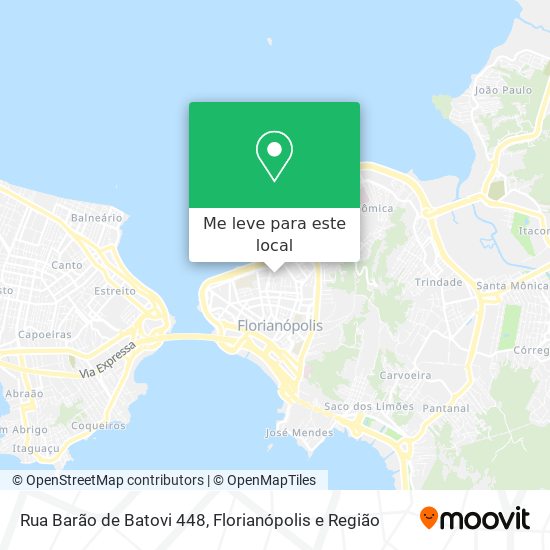 Rua Barão de Batovi 448 mapa