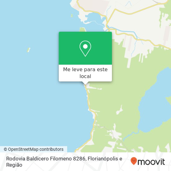 Rodovia Baldicero Filomeno 8286 mapa