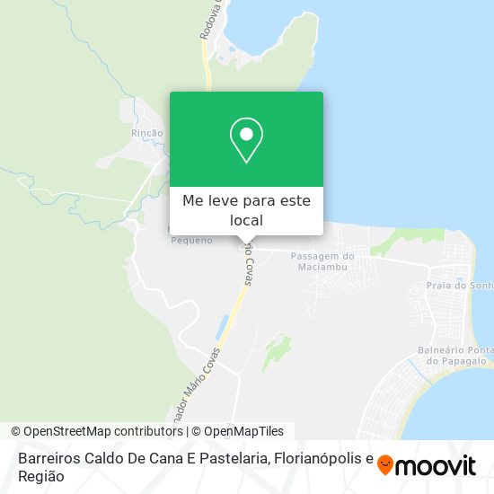 Barreiros Caldo De Cana E Pastelaria mapa