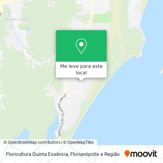 Floricultura Quinta Essência mapa