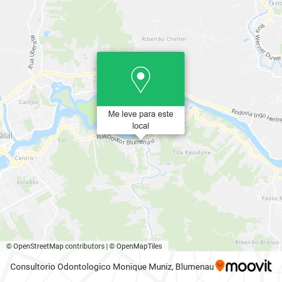 Consultorio Odontologico Monique Muniz mapa