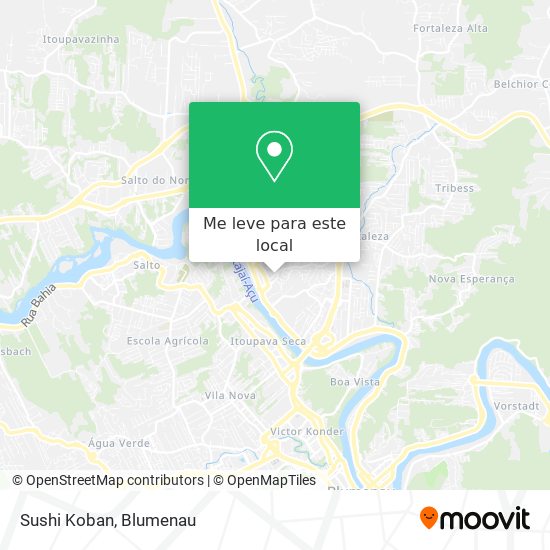 Sushi Koban mapa