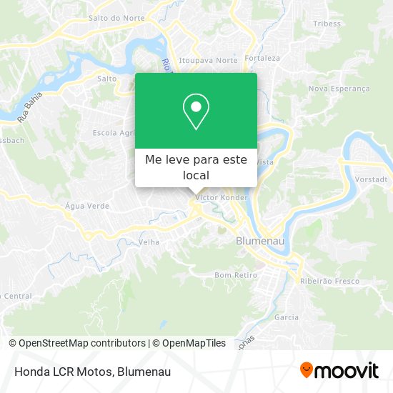 Honda LCR Motos mapa