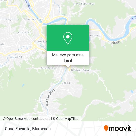 Casa Favorita mapa