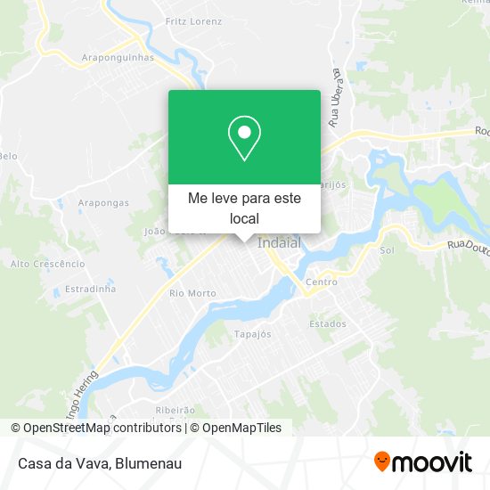 Casa da Vava mapa