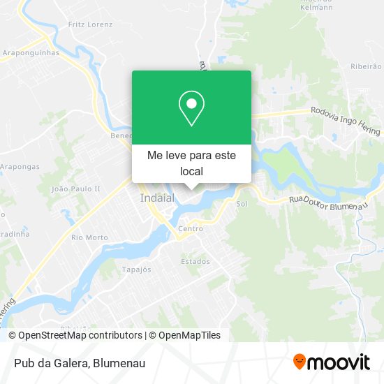 Pub da Galera mapa