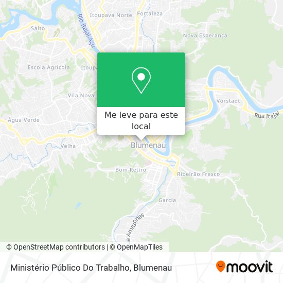 Ministério Público Do Trabalho mapa