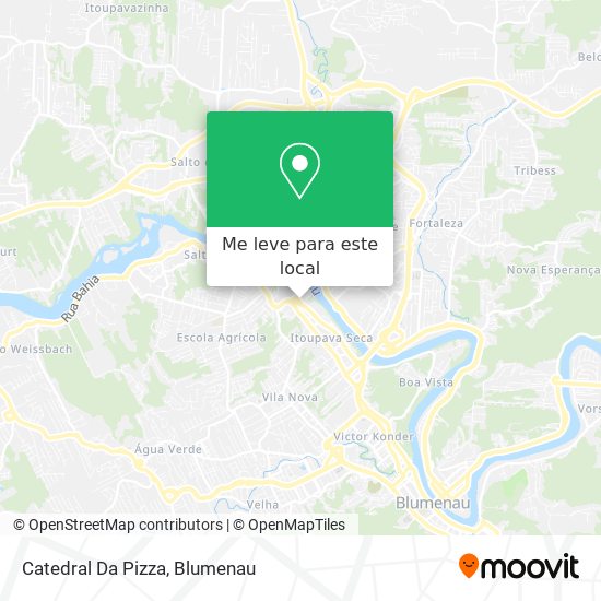 Catedral Da Pizza mapa