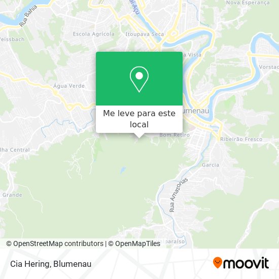 Cia Hering mapa